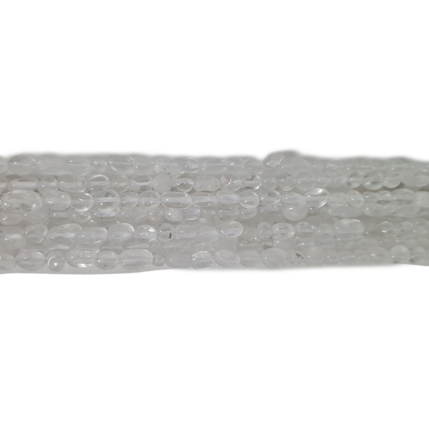 Clear Quartz Gemstone Nugget Beads