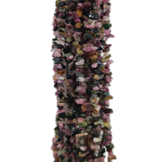 Tourmaline Chip Bead Strand