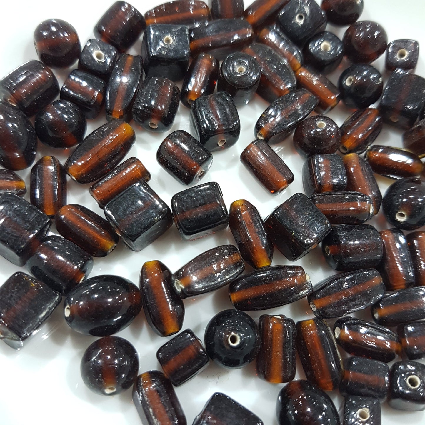 100g Plain Brown Lampwork Mix