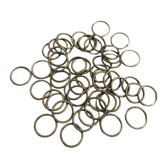 10mm Bronze Jump Rings