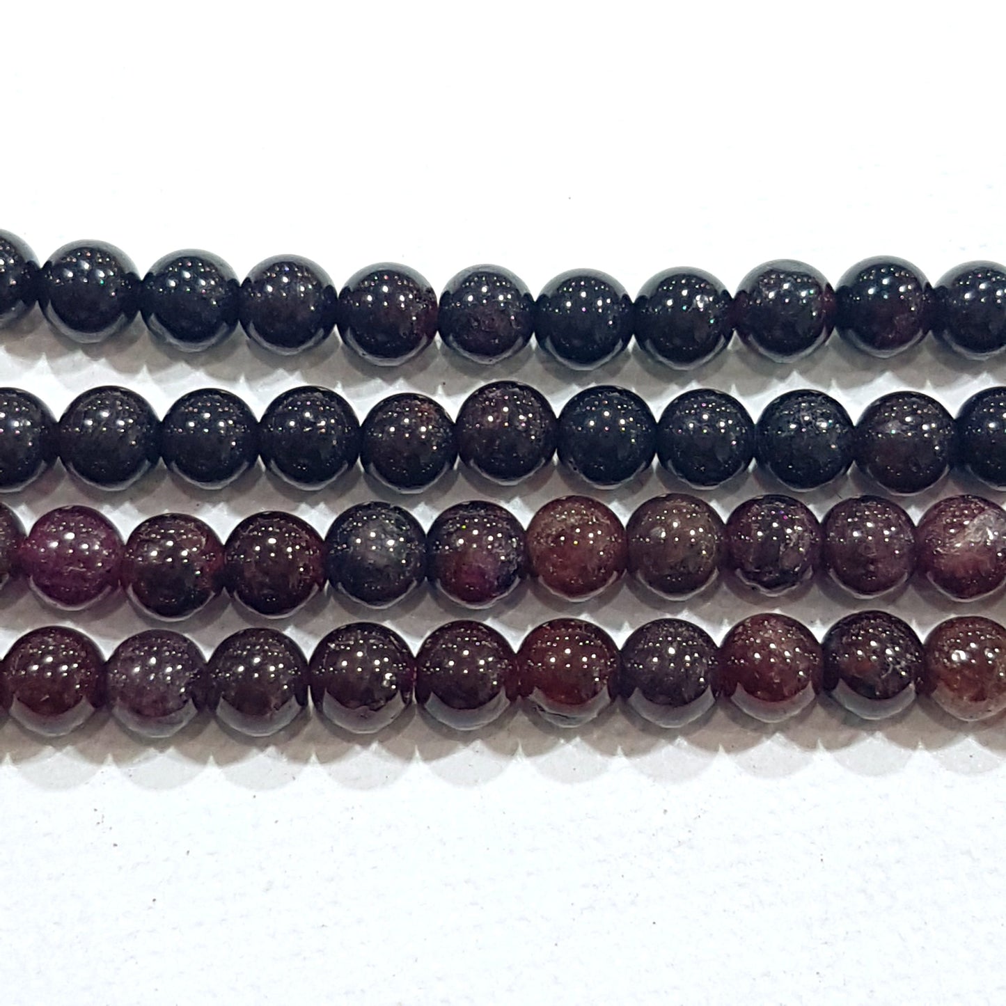 4mm Garnet Gemstone Beads