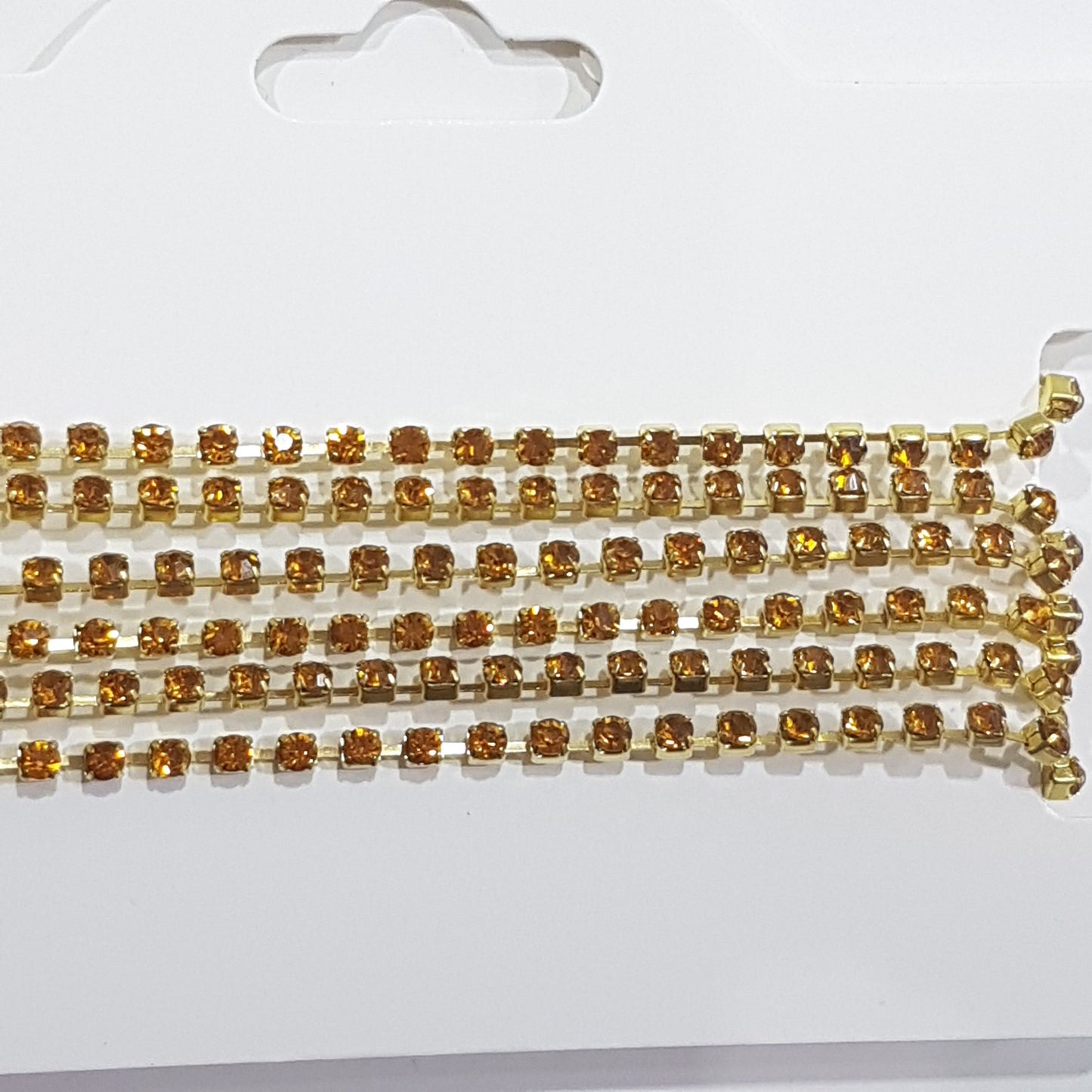 Topaz Preciosa Rhinestone Chain ss8