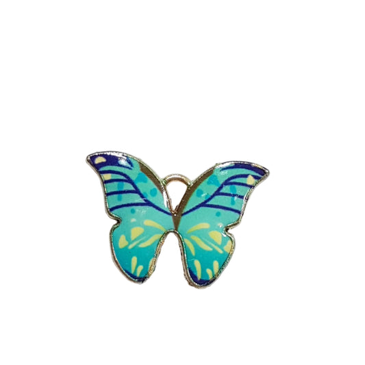 4pc Butterfly Enamel Charms
