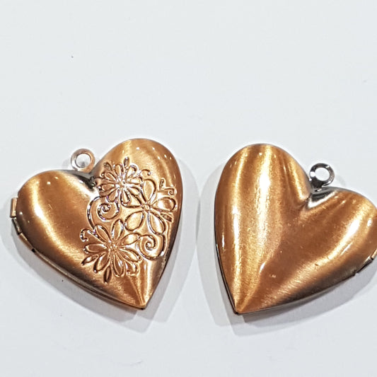 Copper Heart Locket