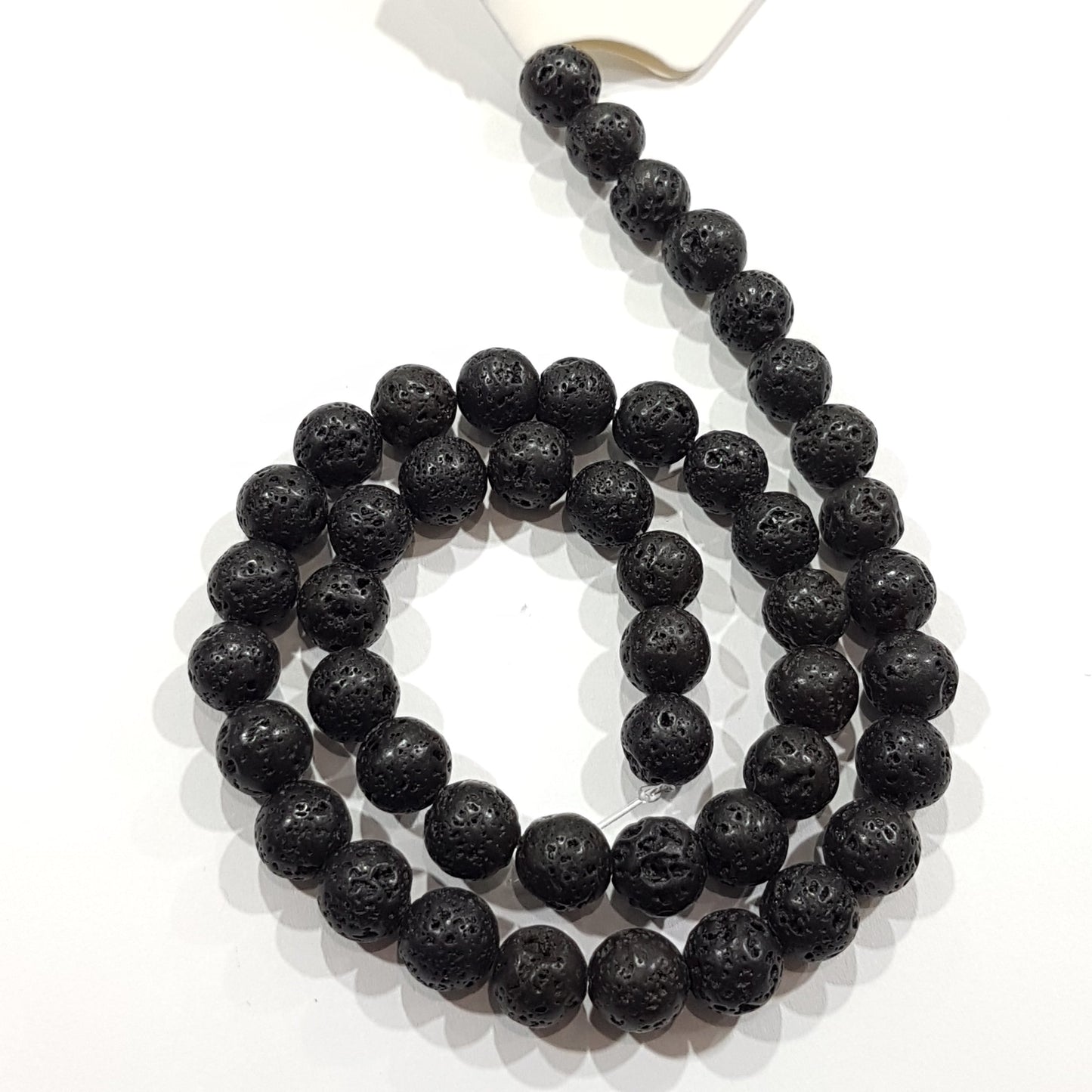 45pc 8mm Lava Beads
