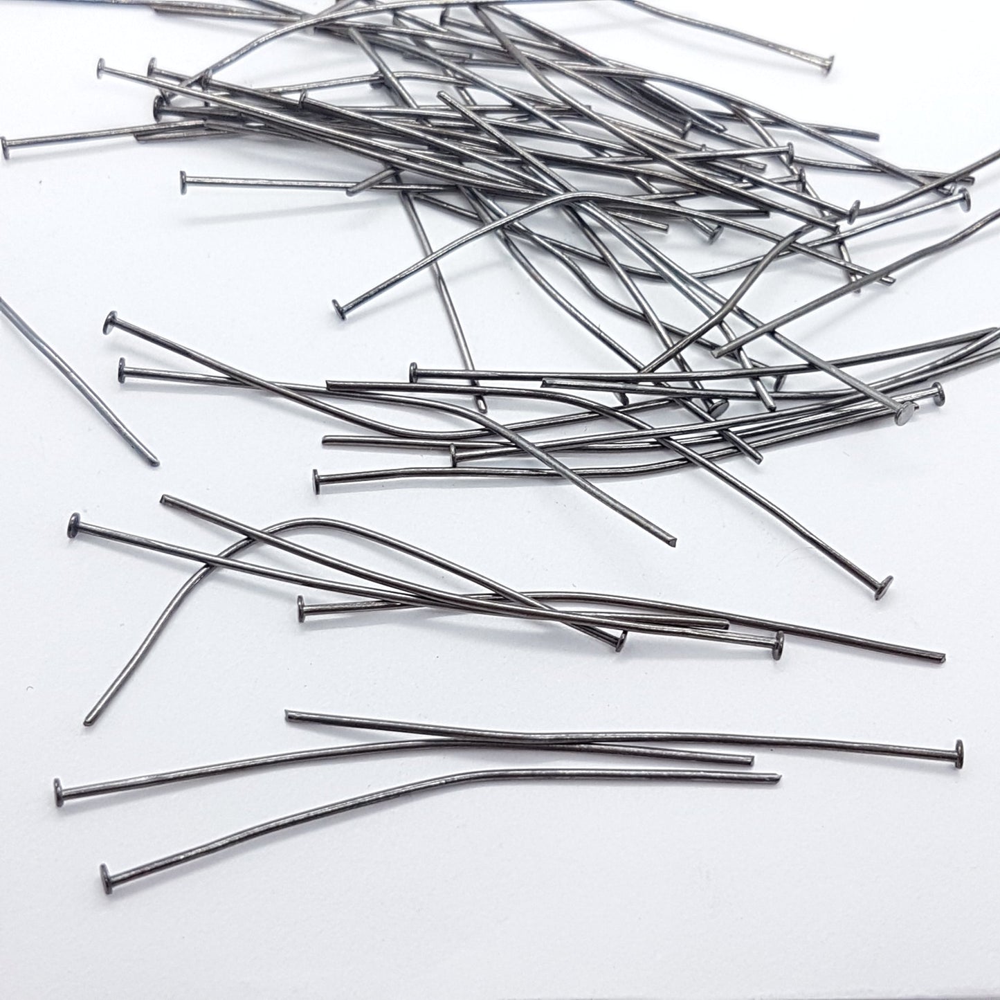 50pc Black Head Pins 4.5cm