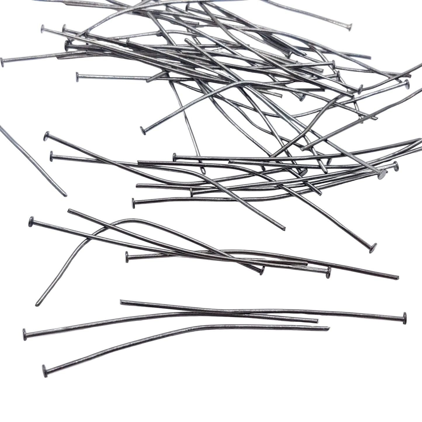 50pc Black Head Pins 4.5cm