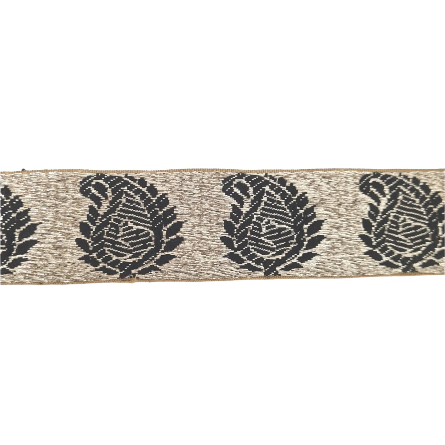 5m Black and Gold Indian Trim