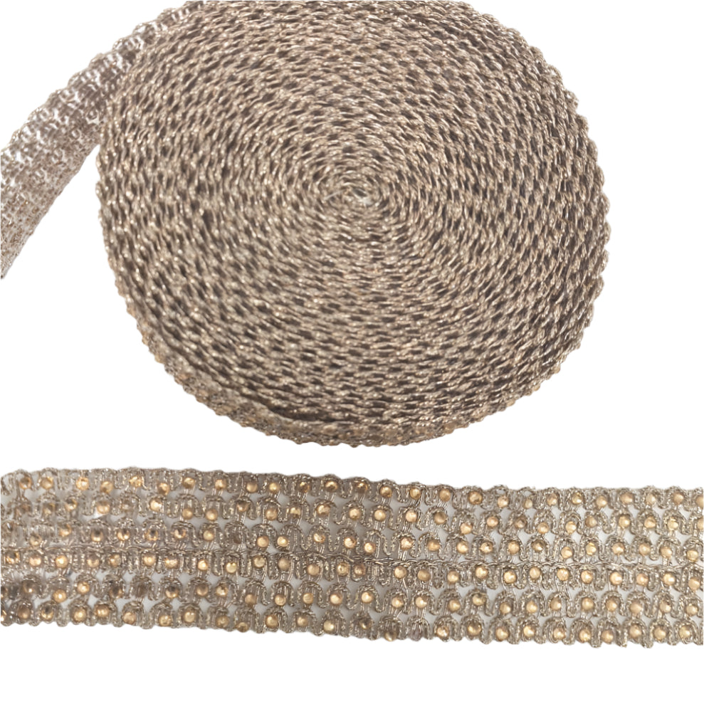5m Gold Gem Encrusted Indian Trim