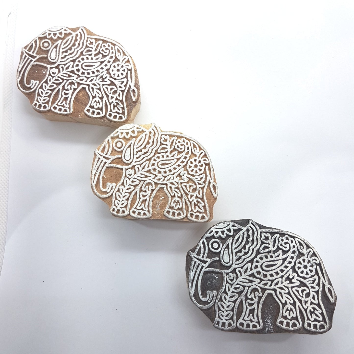 Elephant Block Stamp