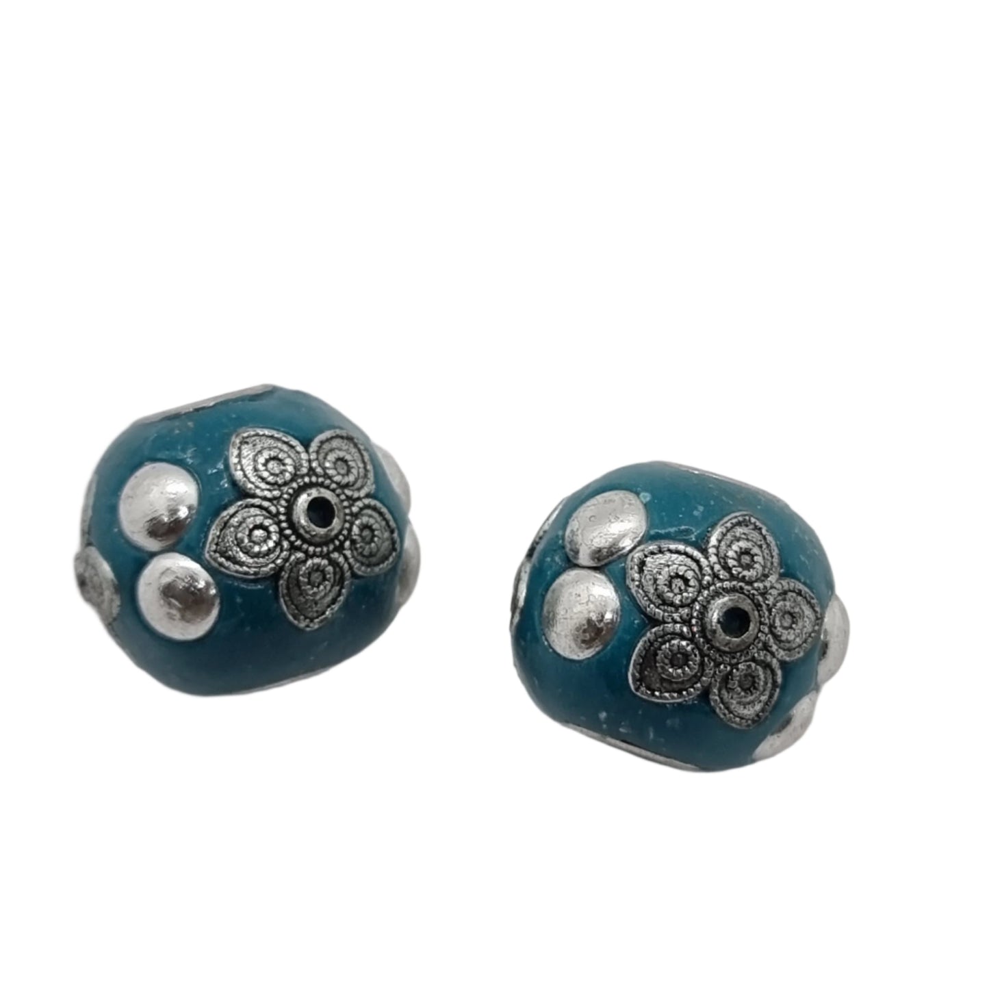 Blue Kashmiri Beads