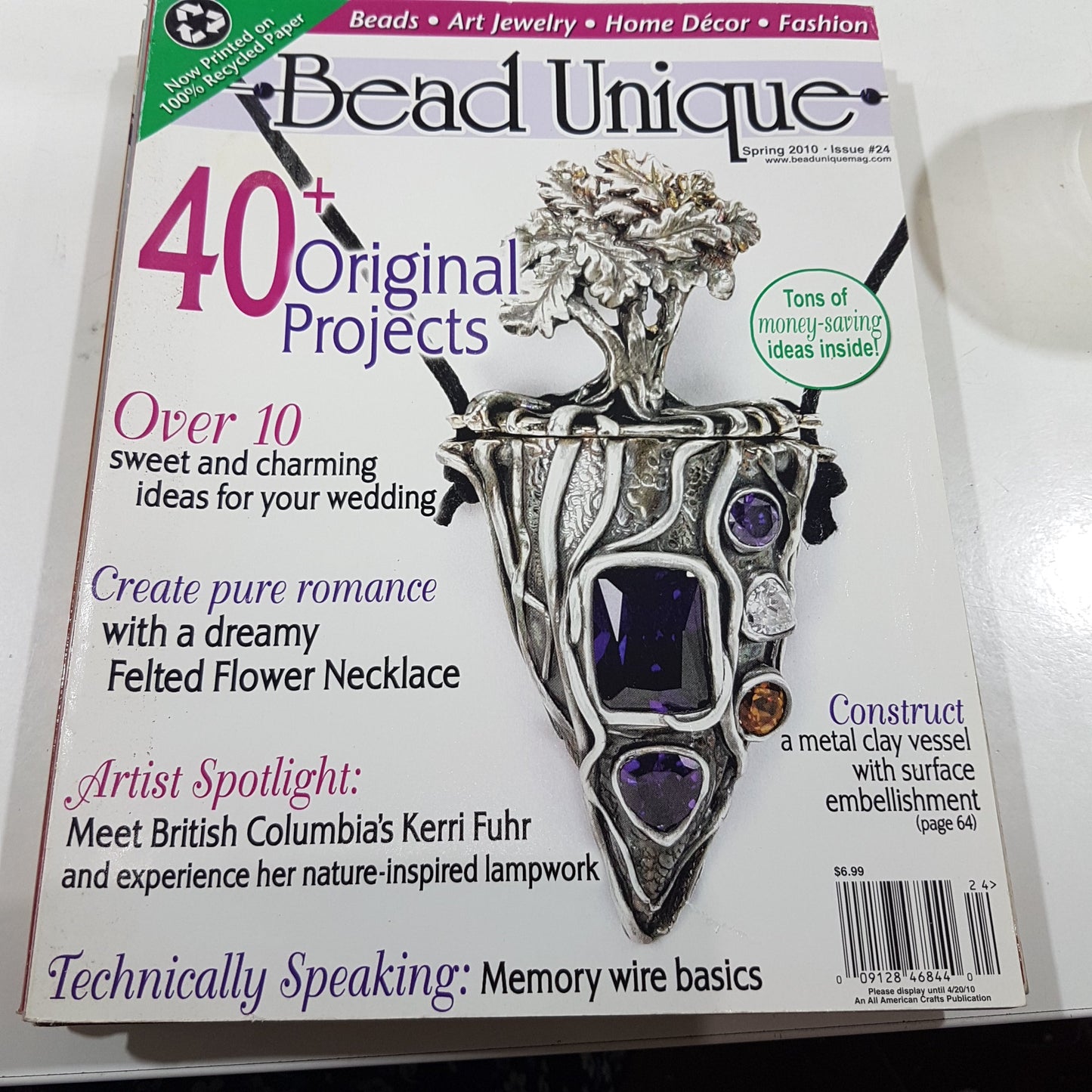 Pre Loved Bead Unique Magazine Issue 24 2010