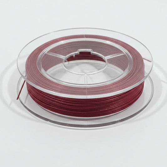 10m Spool Dark Pink Tiger tail