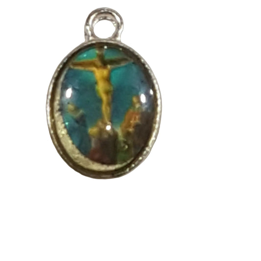 10pc Jesus On The Cross Charms Crucifixion