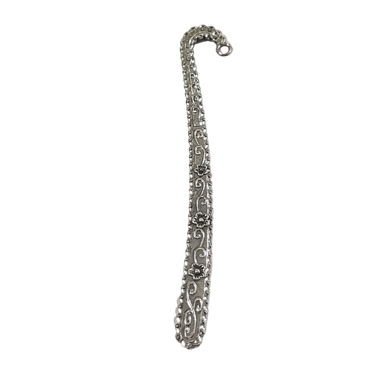 Silver Flower Book Mark