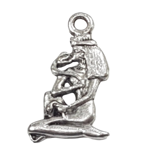 10pc Silver Pharaoh Charms