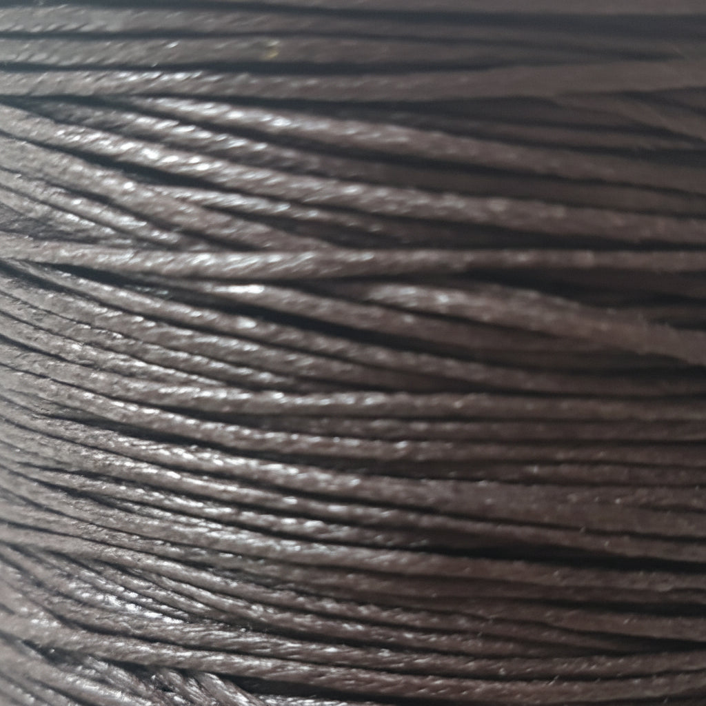 10M 1mm Dark Brown Cord