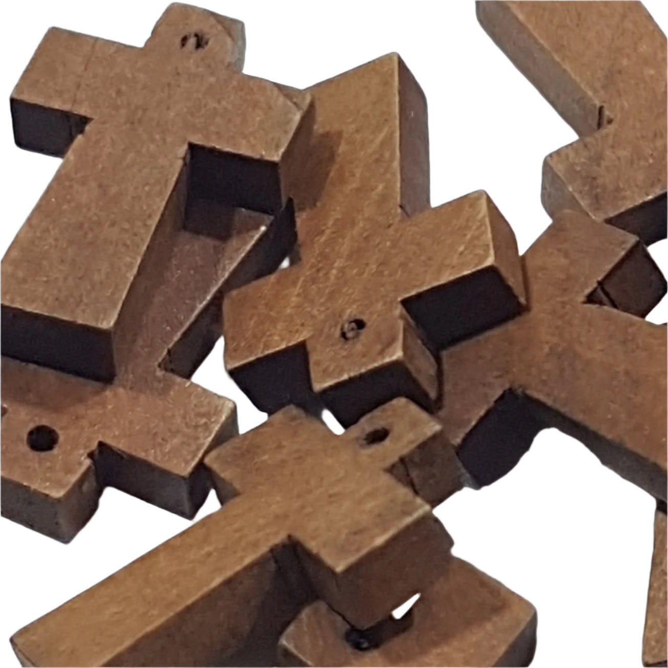 SALE! 20pc Wooden Cross Pendants