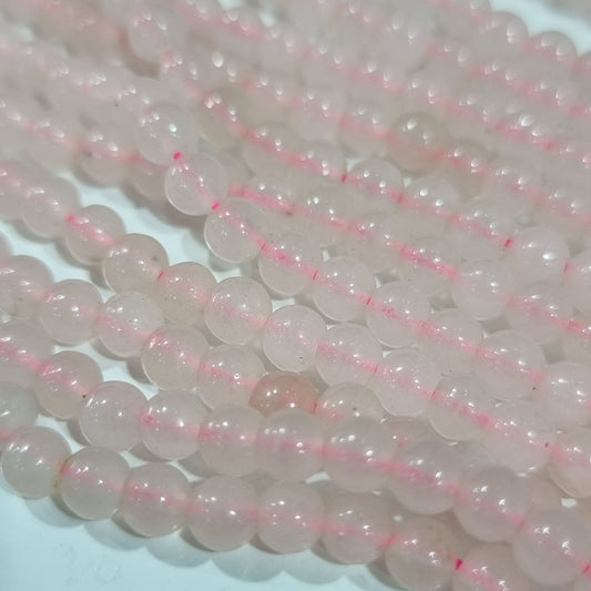 4mm Rose Quartz Bead Strand
