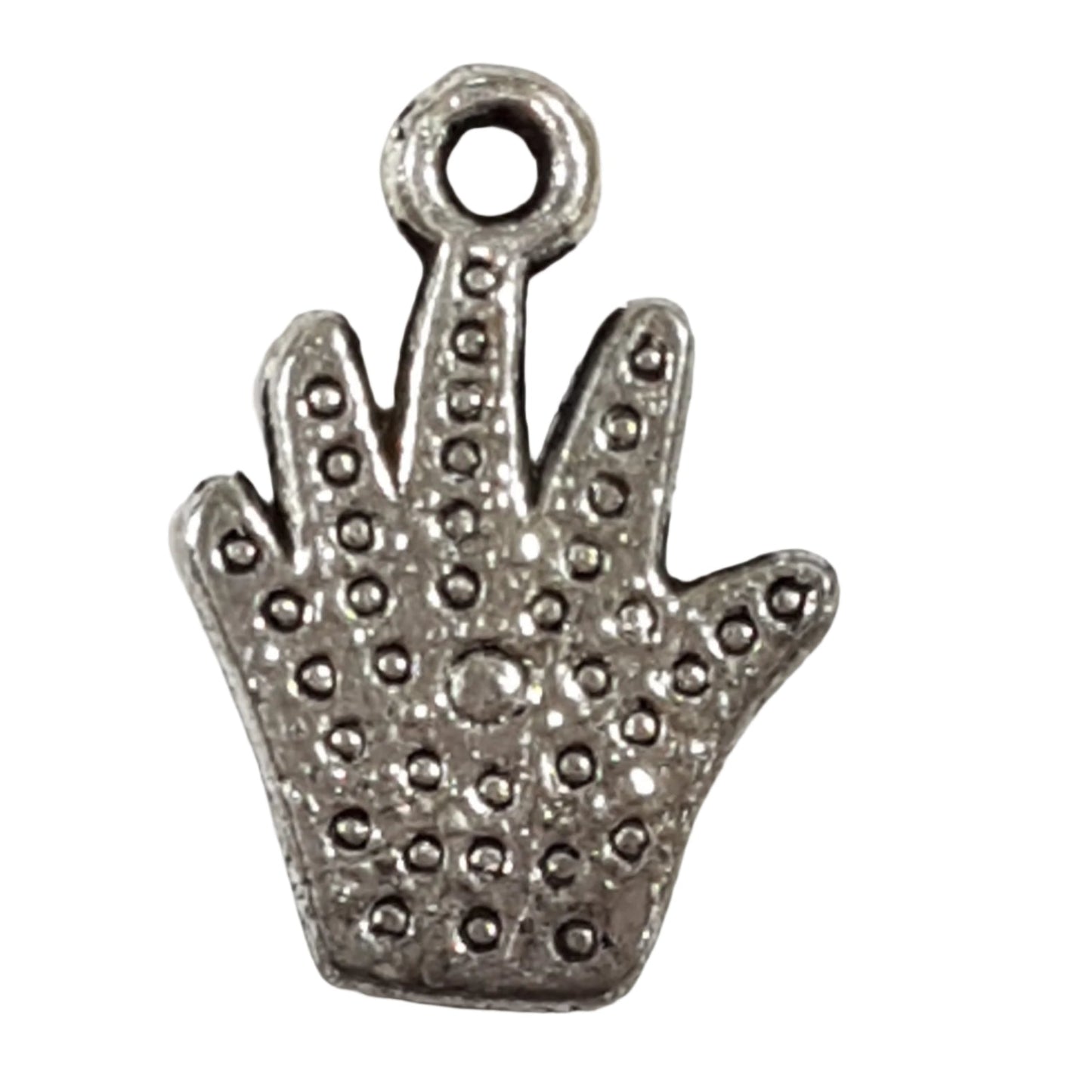 10pc The Healing Hand Silver Charms