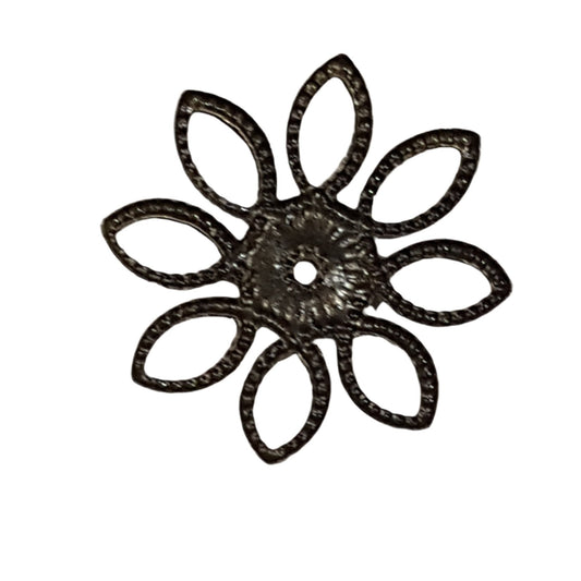 20pc Flower Filigree Bead Caps