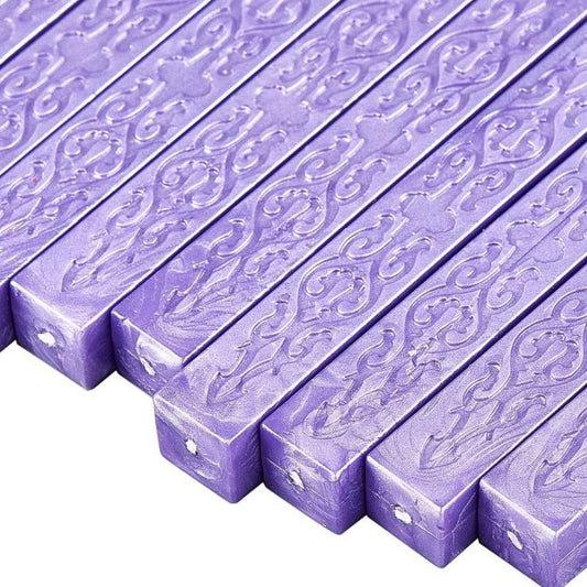 Purple Wax Stick with Wick