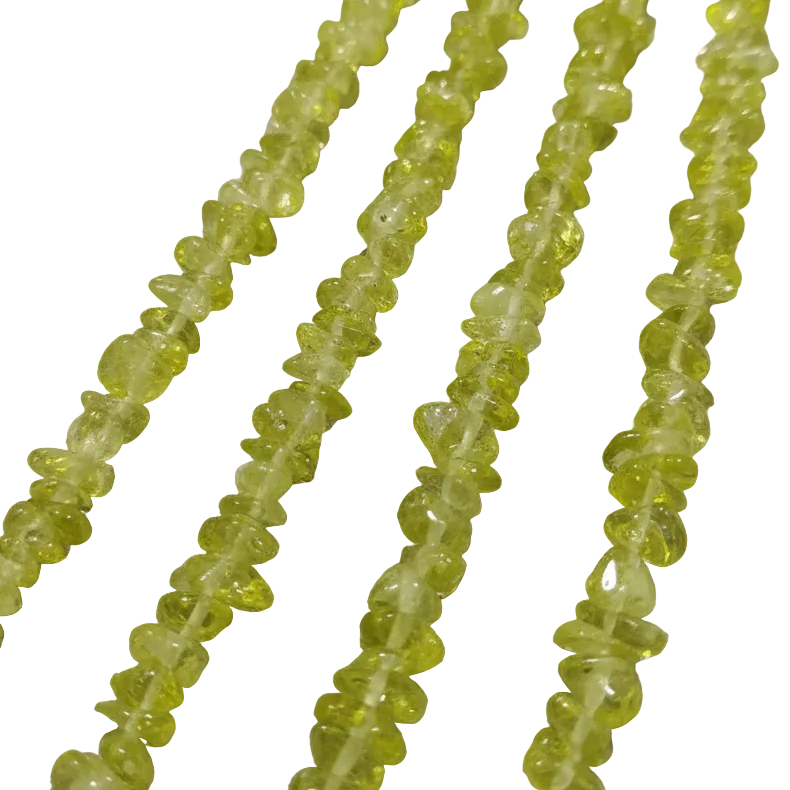 Yellow Glass Chip Beads