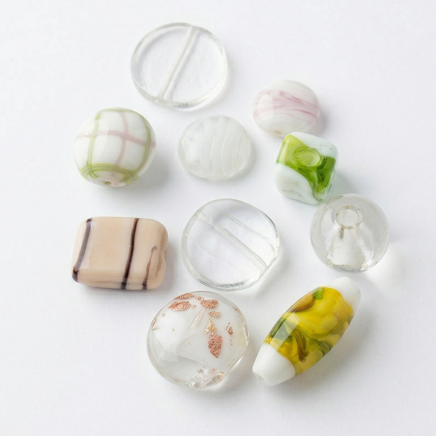 10pc Lampwork Bead Mix