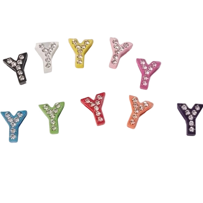Slide Charm Letter Y
