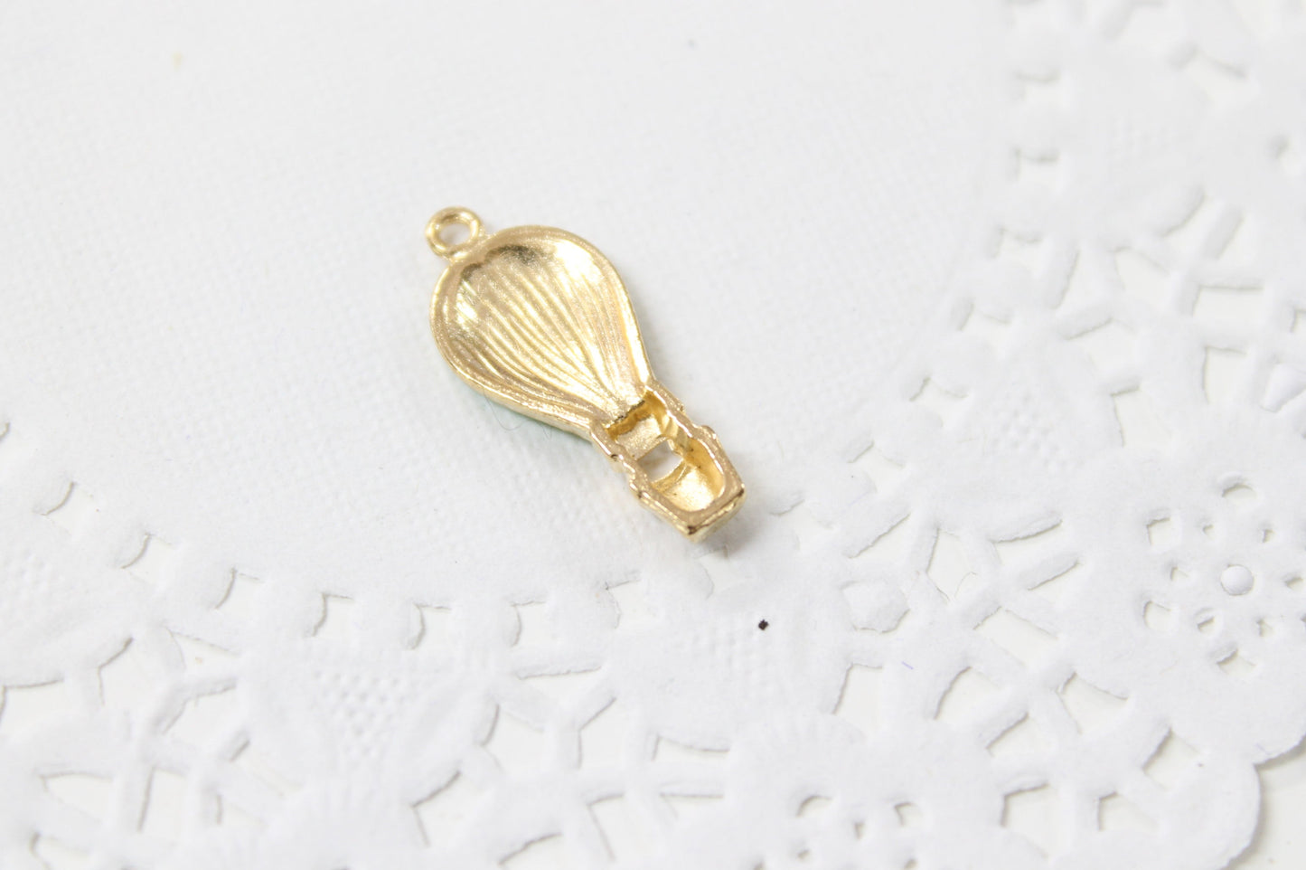 4pc Enamel Hot Air Balloon Charms