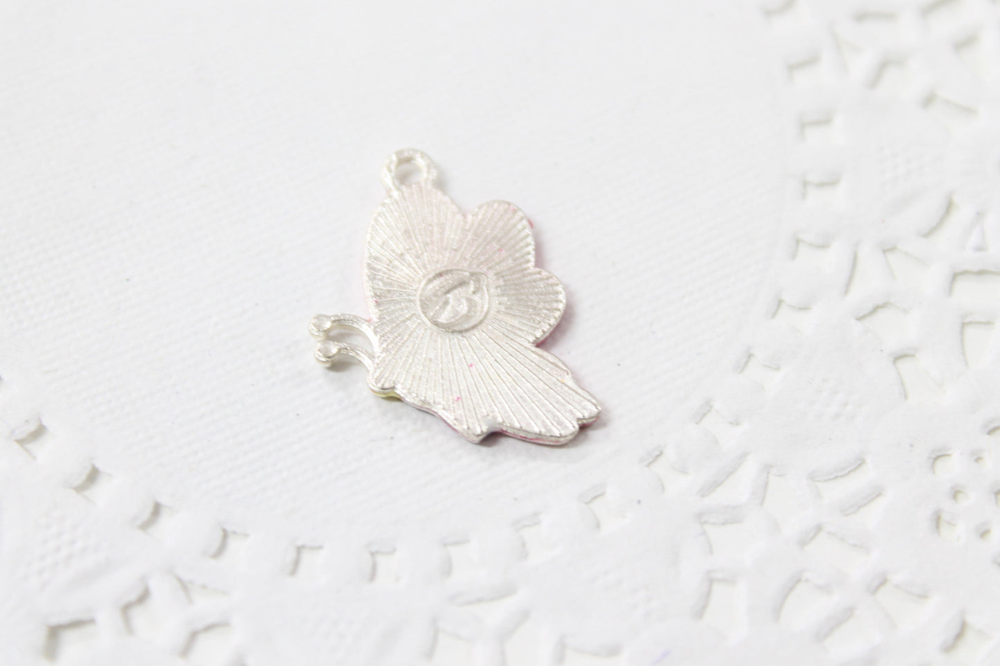 4pc Cute Enamel Butterfly Charms