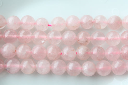 8mm Rose Quartz Bead Strand