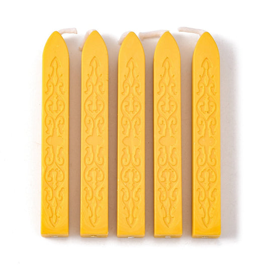 LAST 2! Yellow Gold Wax Stick with Wick
