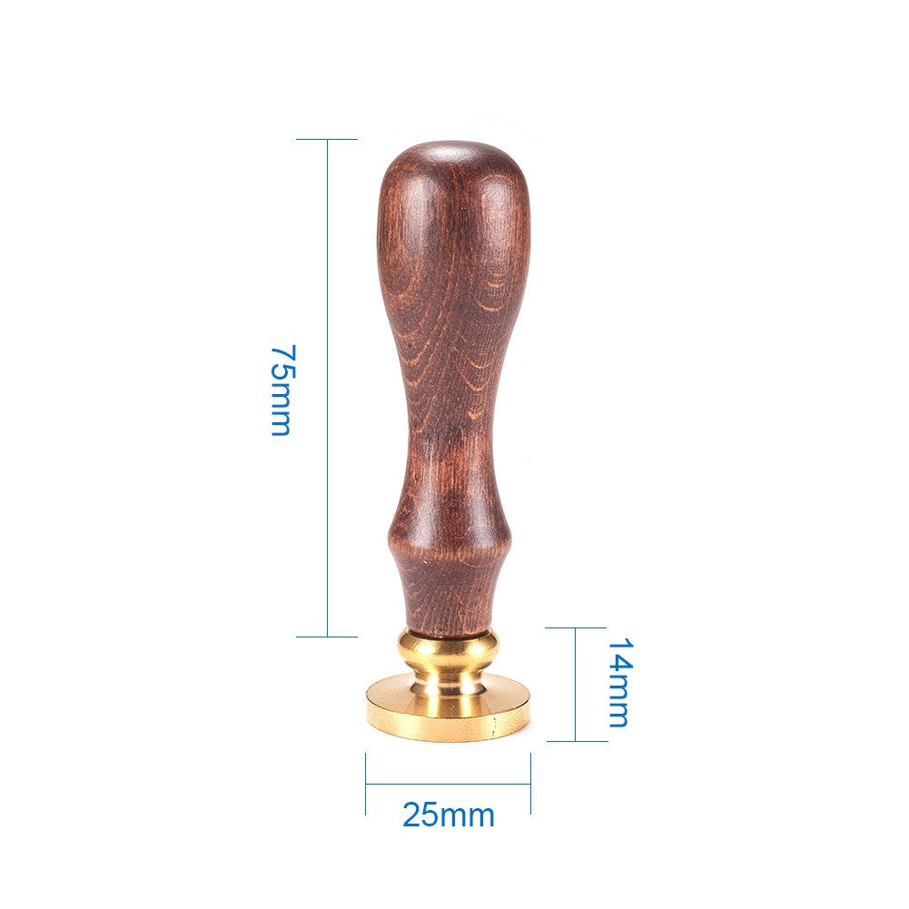 Letter I Brass Wax Seal Stamp