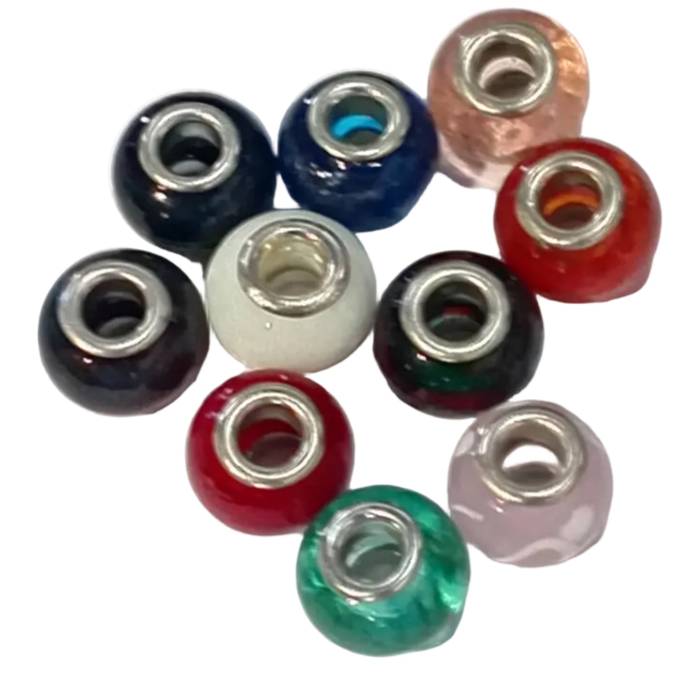 10pc Mixed European Bead Pack
