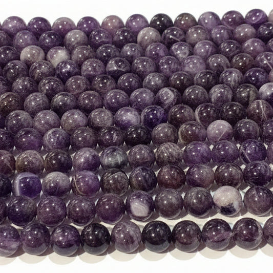 12mm Amethyst Bead Strand