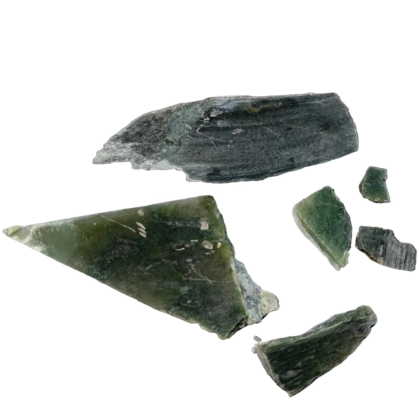 NZ Raw Green Stone Off Cuts