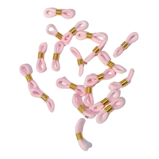 20pc Pink 20mm Eye Glass Chain Connectors