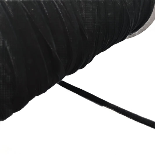 10m 7mm Black Velvet Cord