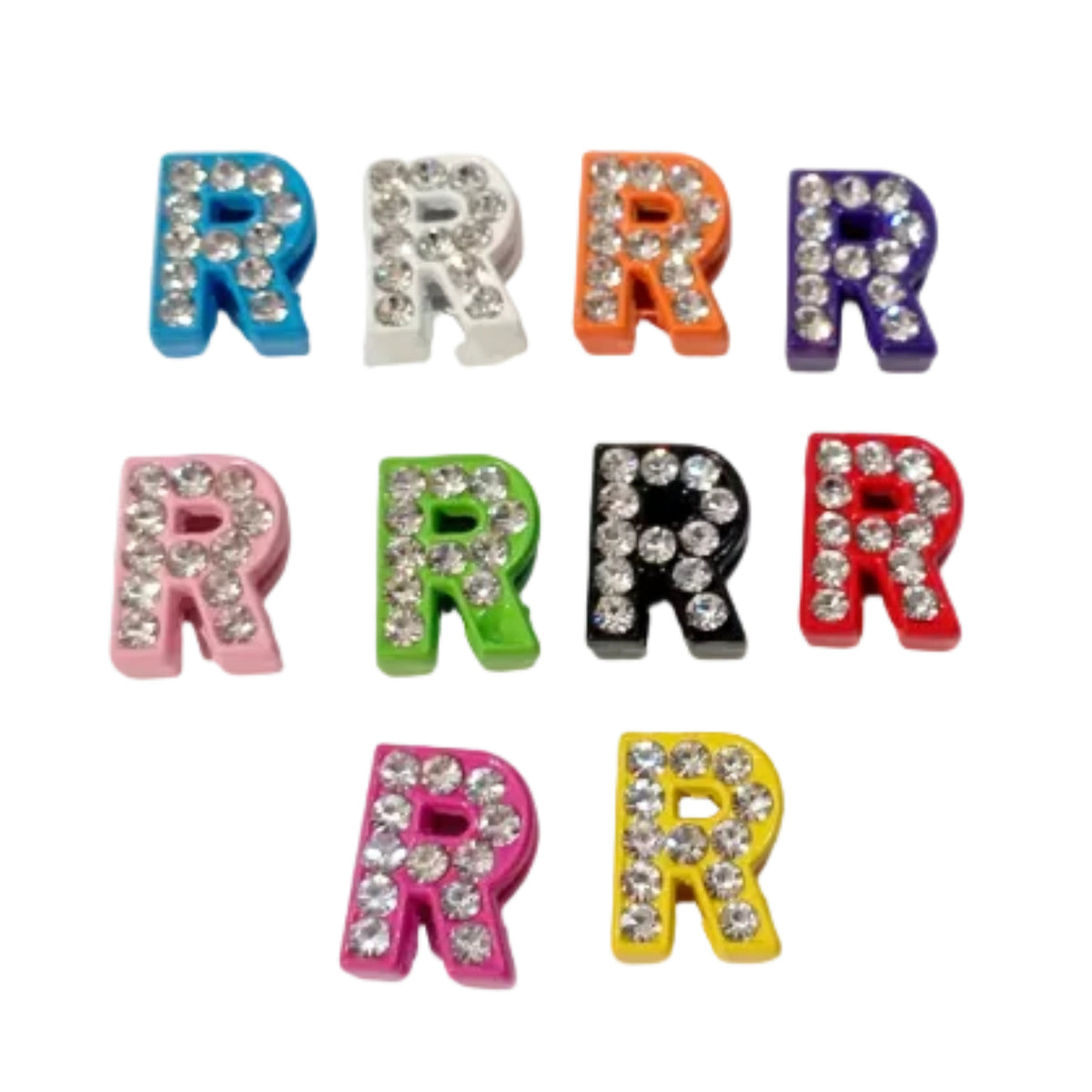 Slide Charm Letter R