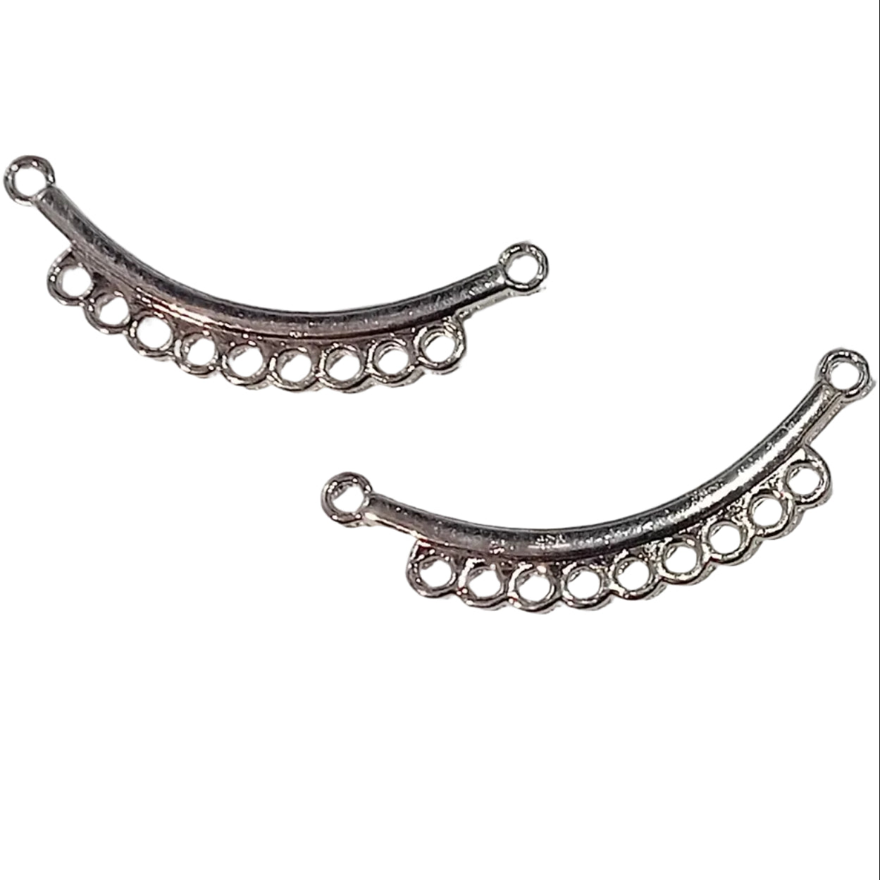 2pc Looped Curve Bar Connectors