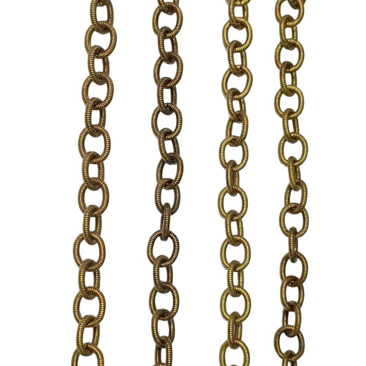 1m Bronze Belcher Chain