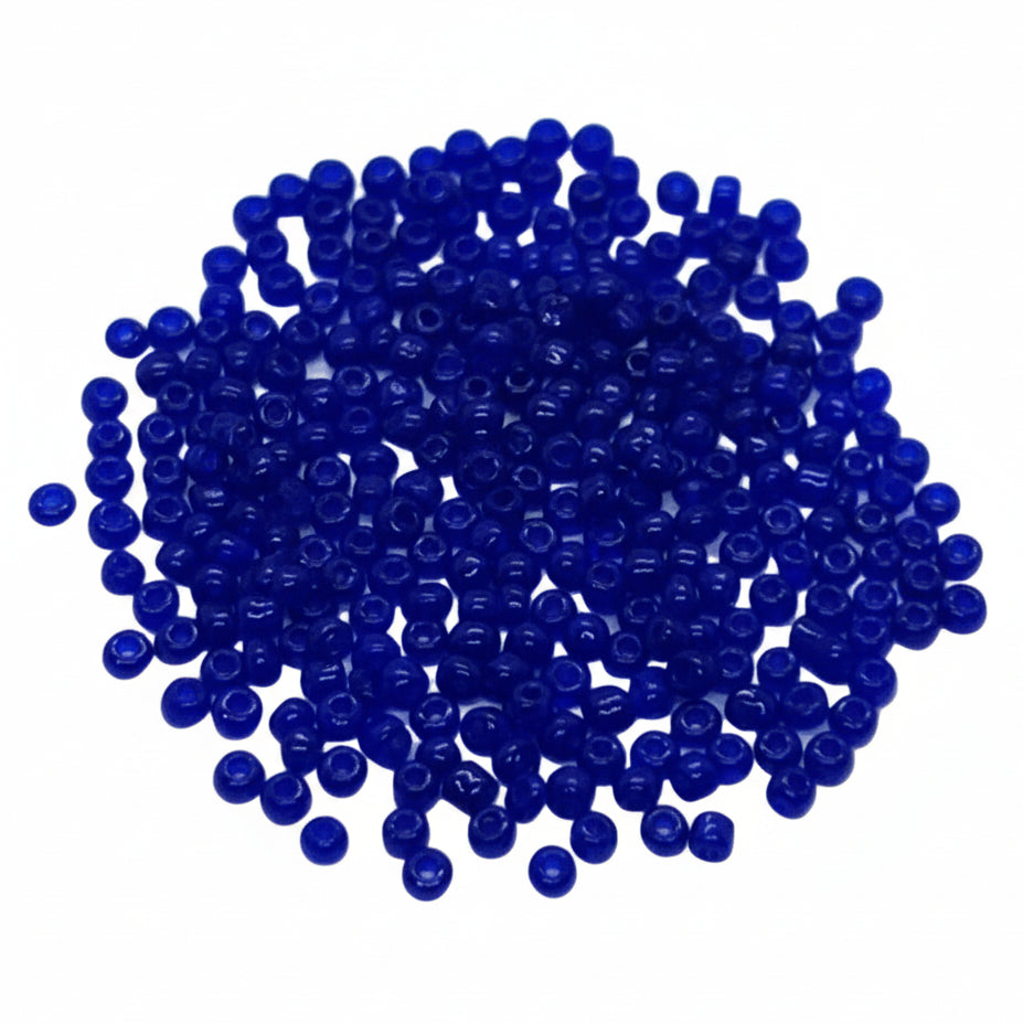 15g 6/0 4mm Dark Blue Seed Beads