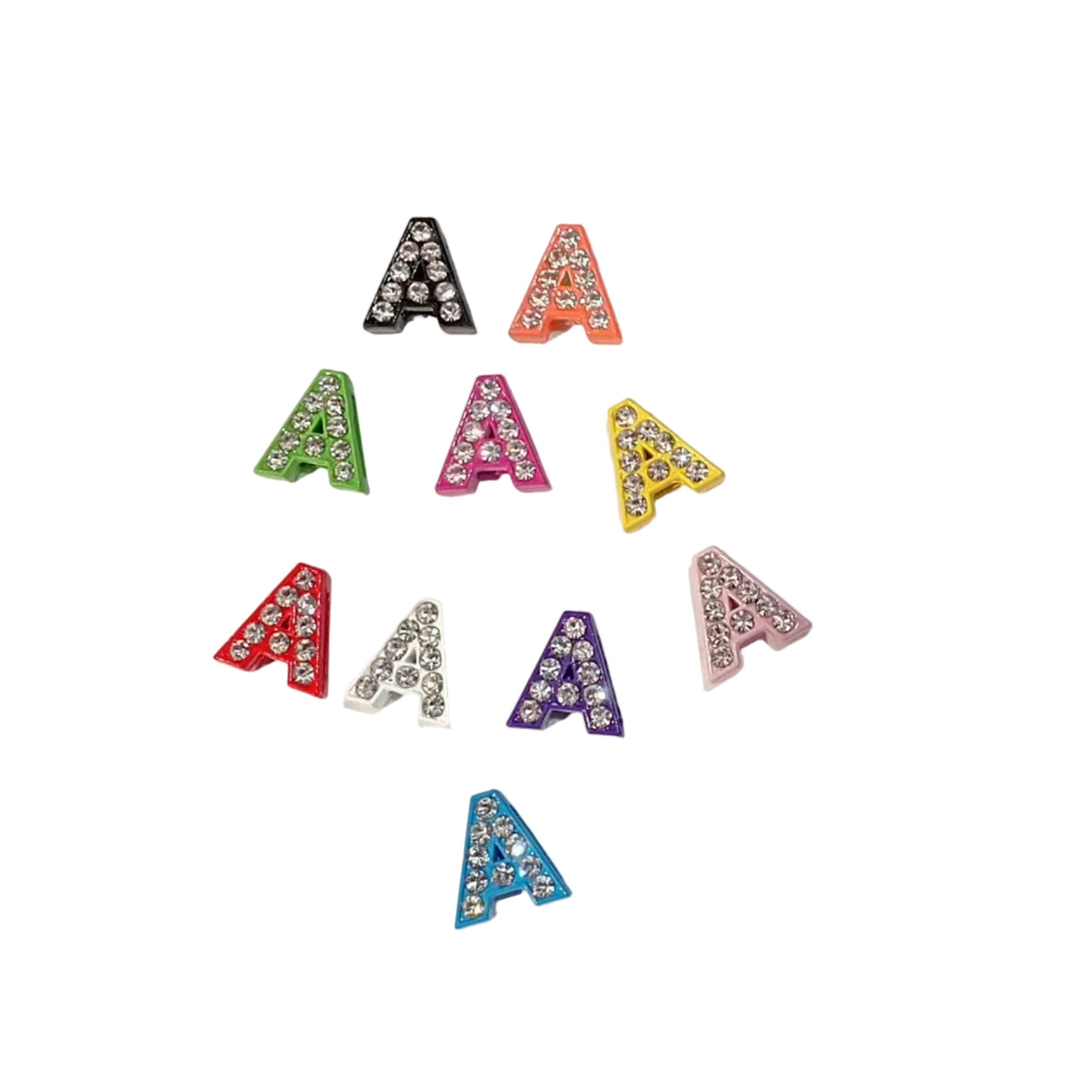 Slide Charm Letter A