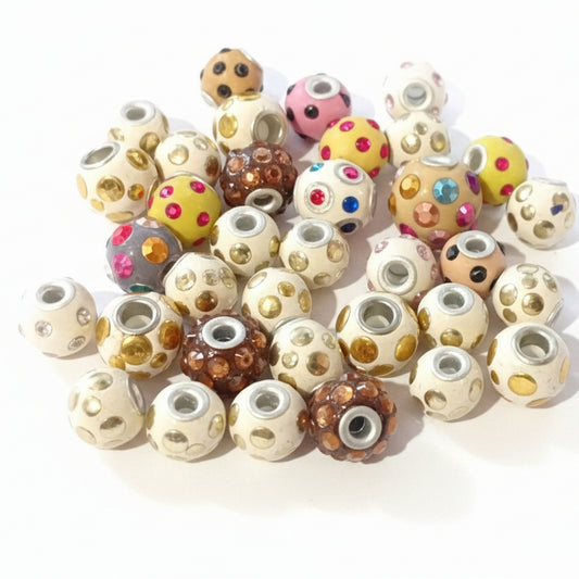CLEARANCE! 35pc Mixed Kashmiri Beads