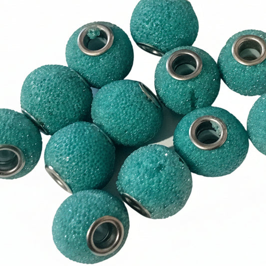CLEARANCE! 12pc Blue Kashmiri Beads
