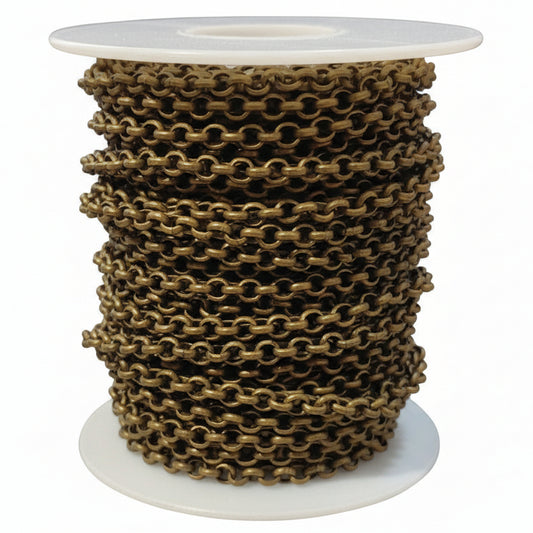1M Bronze Rolo Chain