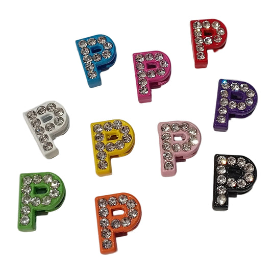 Slide Charm Letter P