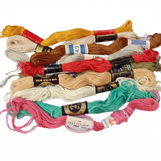 SALE! 10x Cotton Threads