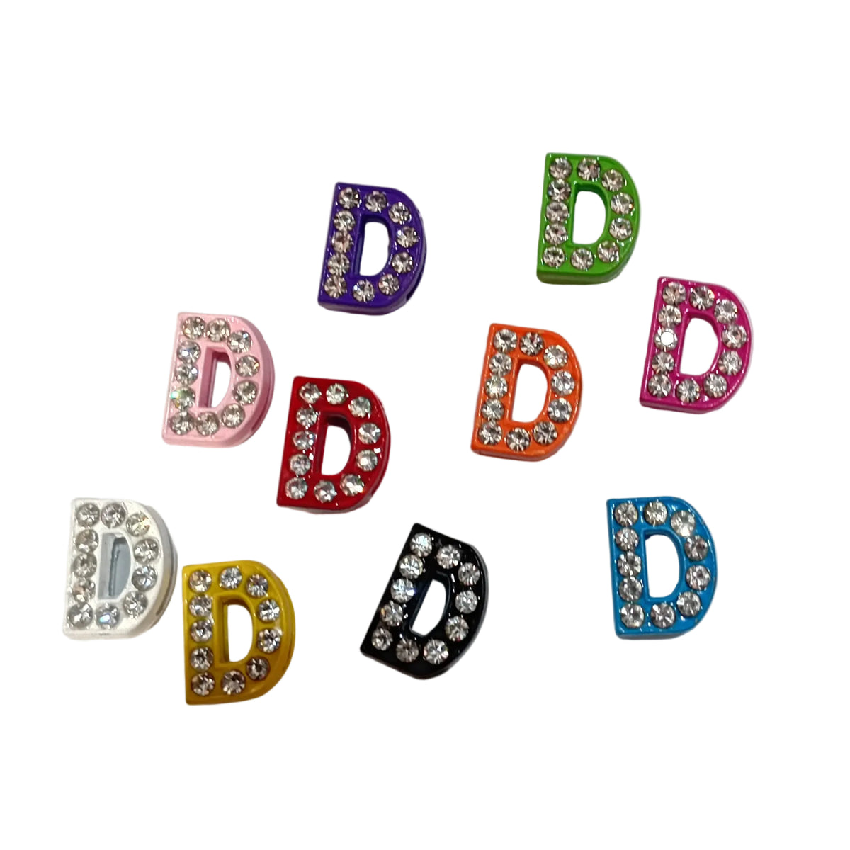 Slide Charm Letter D